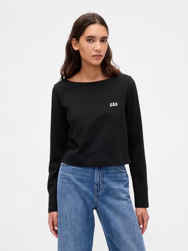 GAP GAP Crop T-Shirt VintageSoft Heavyweight - Ladies