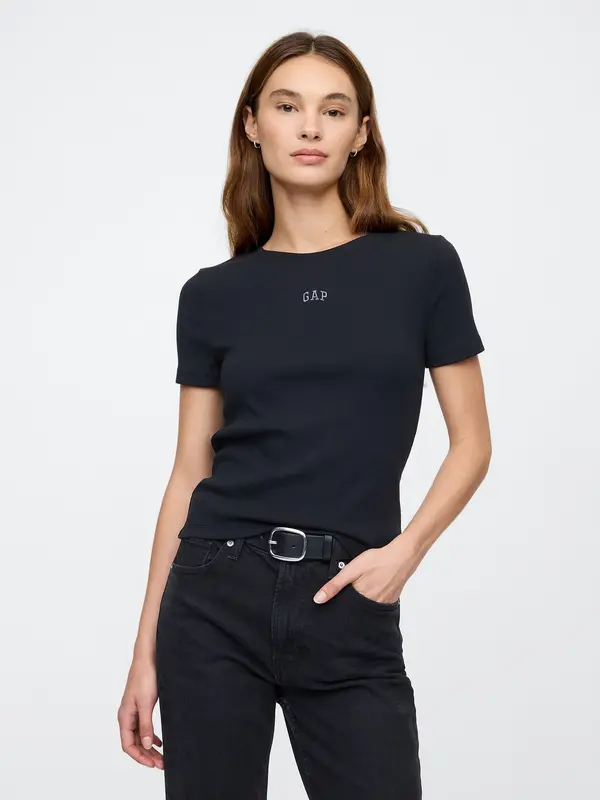 GAP GAP Crop T-shirt with logo - Ladies