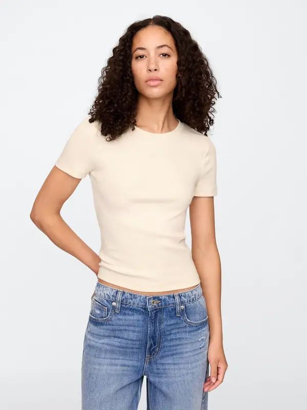 GAP GAP Crop T-shirt with logo - Ladies