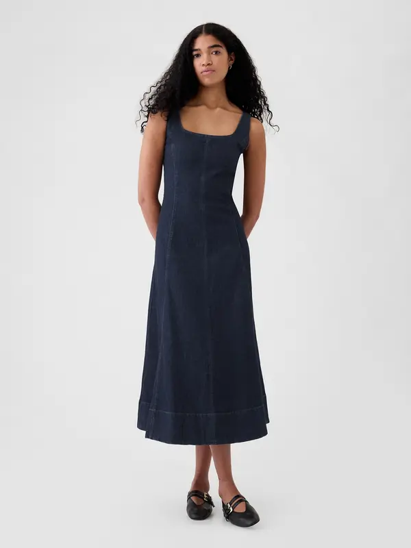 GAP GAP Denim maxi dress - Women's