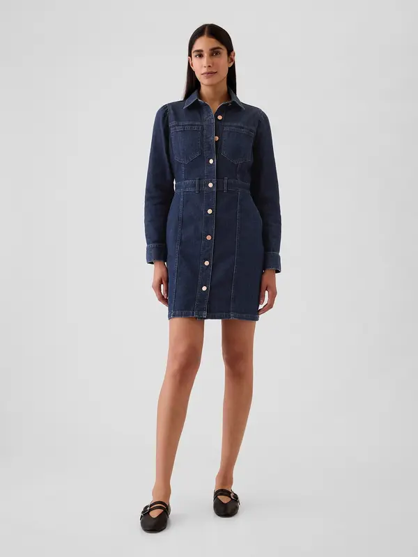 GAP GAP Denim mini dress - Women's