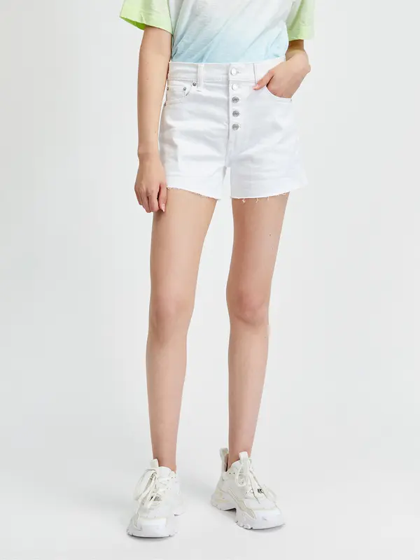 GAP GAP Denim Shorts with Buttons - Ladies