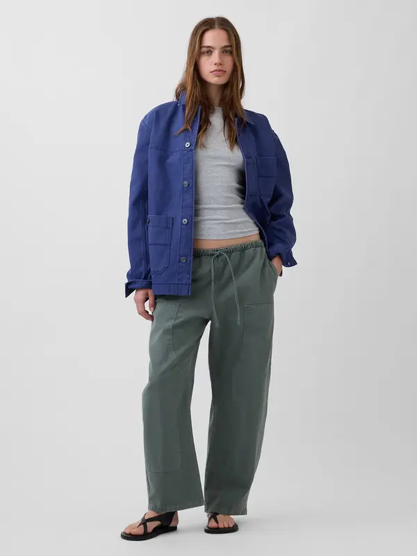GAP GAP Double-Knee Barrel Trousers - Ladies