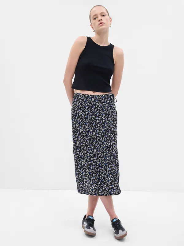 GAP GAP Floral midi skirt - Ladies
