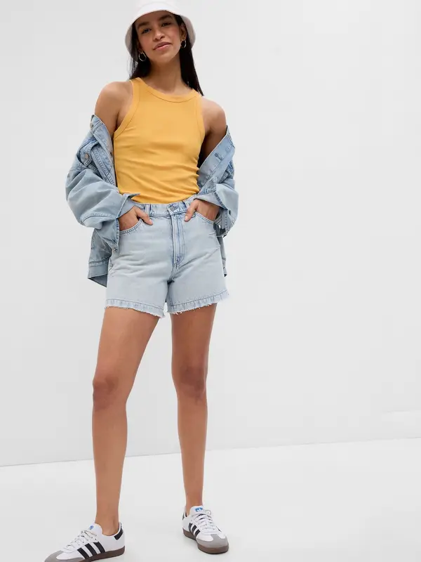 GAP GAP High Rise Denim Shorts - Ladies