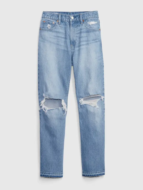 GAP GAP jeans cheeky straight mid rise - Ladies