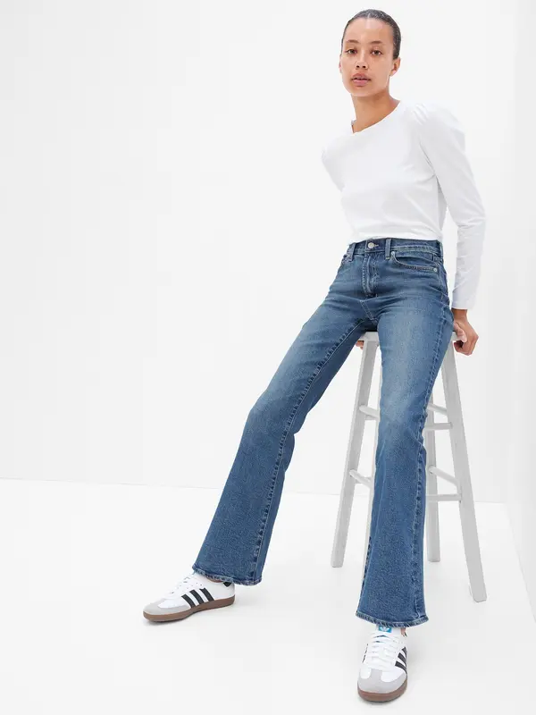 GAP GAP Jeans flare high rise - Жени