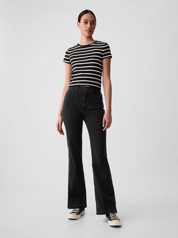 GAP GAP Jeans High Rise '70s Flare - Women's