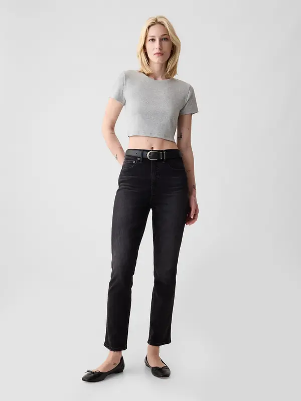 GAP GAP Jeans high rise cigarette with secret smoothing pockets - Ladies