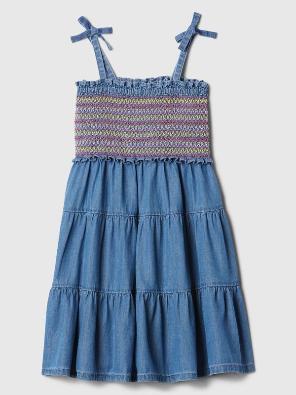GAP GAP Kids' denim midi dress - Girls