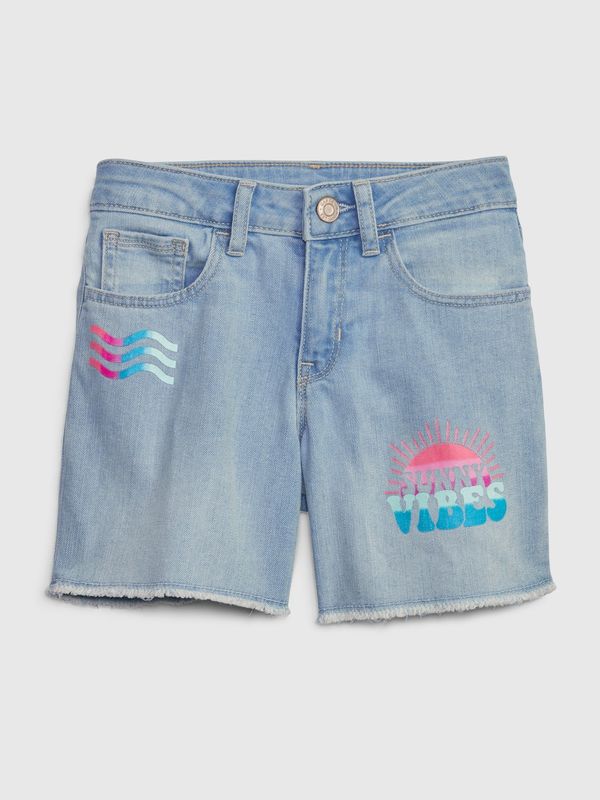 GAP GAP Kids Denim Shorts Vibes - Girls