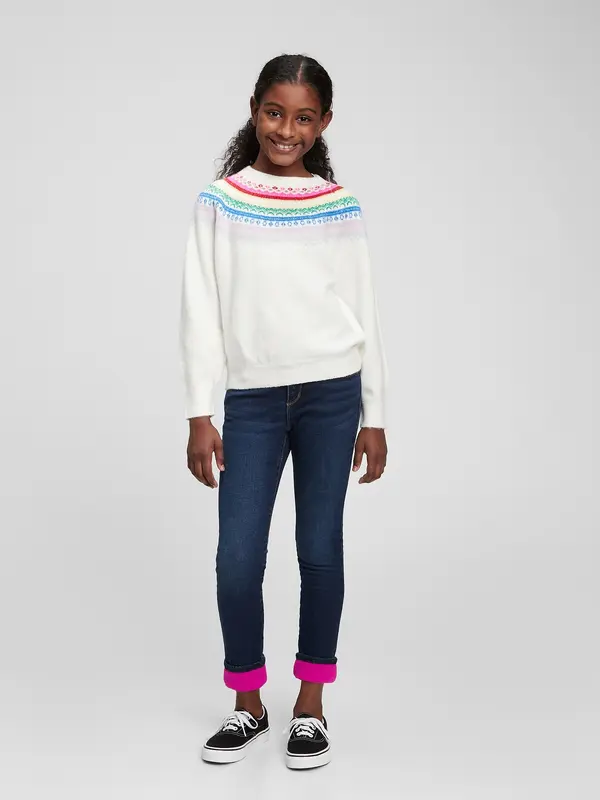 GAP GAP Kids Insulated Jeans Skinny Washwell - Girls