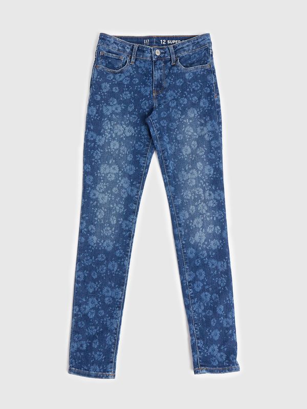 GAP GAP Kids Jeans skinny floral Washwell - Girls