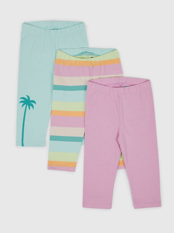 GAP GAP Kids organic leggings, 3pcs - Girls