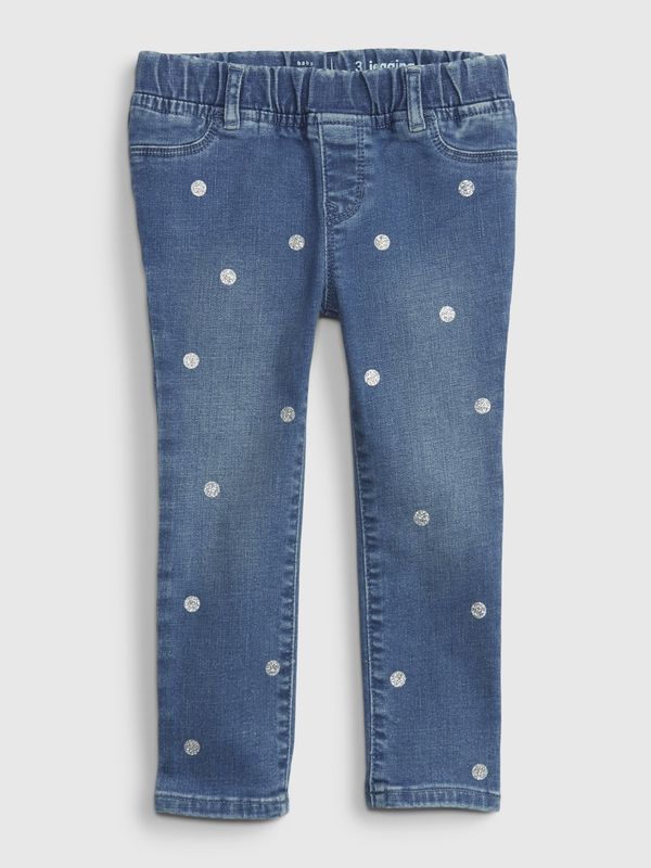 GAP GAP Kids Stretch Jeans with polka Dots - Girls