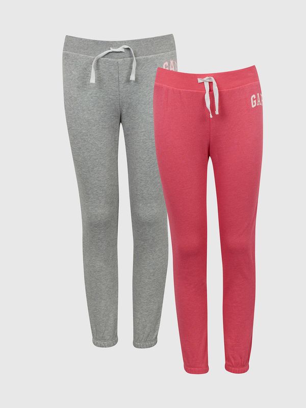 GAP GAP Kids sweatpants jogger, 2 pcs - Girls