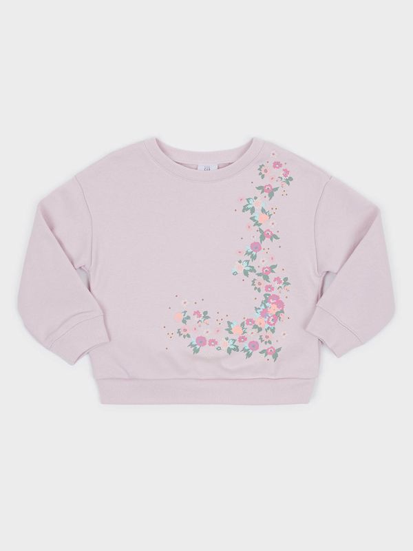 GAP GAP Kids sweatshirt with flowers - Girls