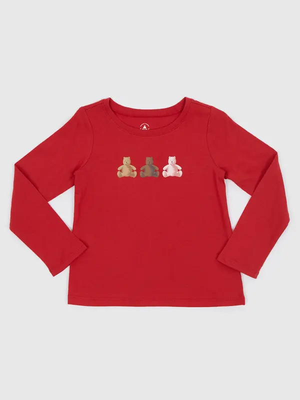 GAP GAP Kids T-shirt with teddy bears - Girls