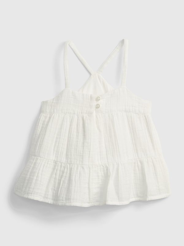 GAP GAP Kids Top Strappy Gauze Tank - Girls