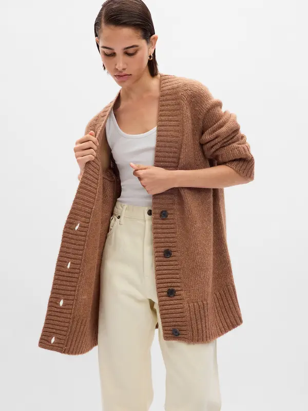 GAP GAP Knitted Boyfriend Cardigan - Ladies