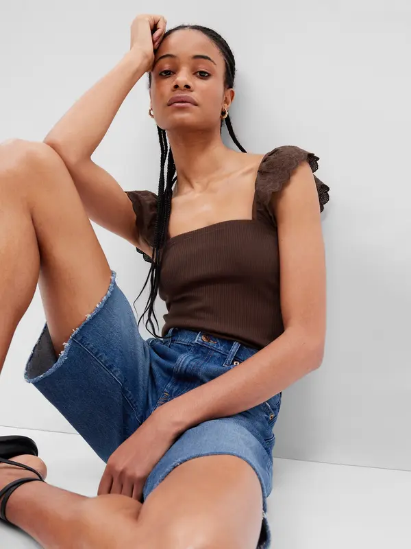 GAP GAP Lace Top - Women