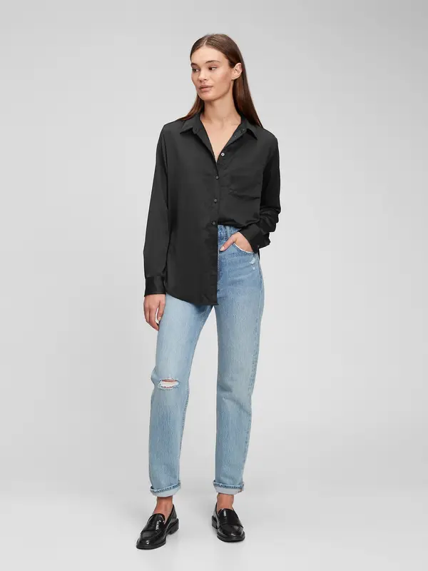 GAP GAP Light Satin Shirt - Women