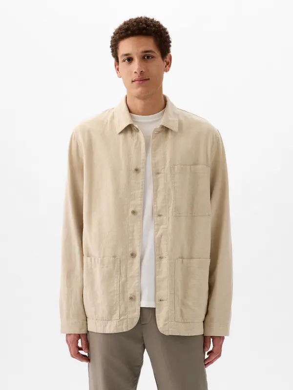 GAP GAP Linen Jacket - Mens