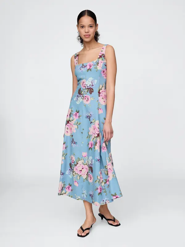 GAP GAP Linen maxi dress - Women's