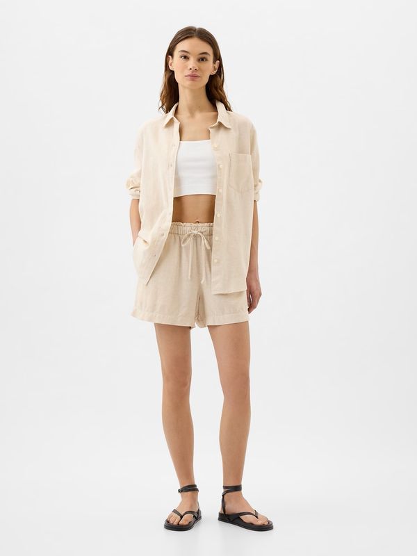 GAP GAP Linen Shorts - Women