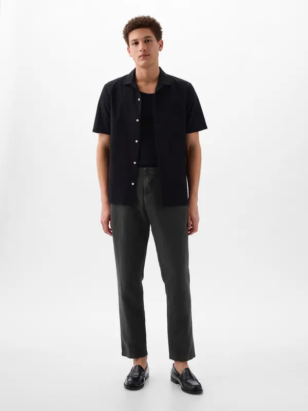 GAP GAP Linen Slim Trousers - Mens