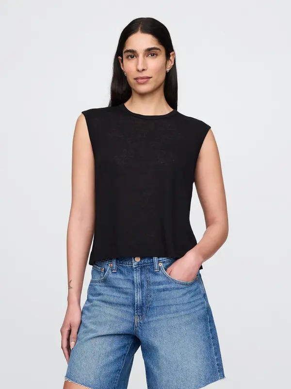 GAP GAP Linen top - Women's