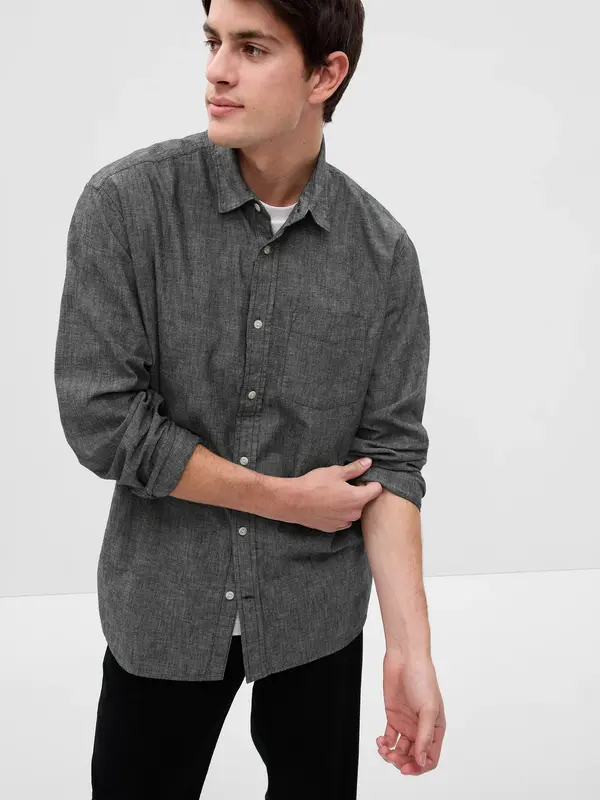 GAP GAP Long Sleeve Shirt - Mens