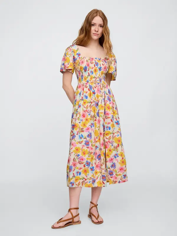 GAP GAP Midi dress with pockets - Women's