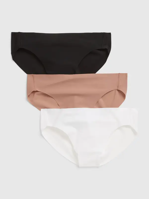 GAP GAP No-Show Bikini Panties, 3pcs - Ladies