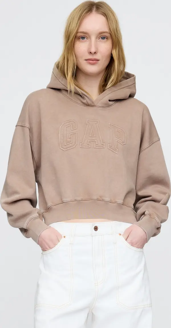 GAP GAP Oversize crop sweatshirt - Women's