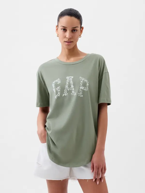 GAP GAP Oversize Logo T-Shirt - Women's
