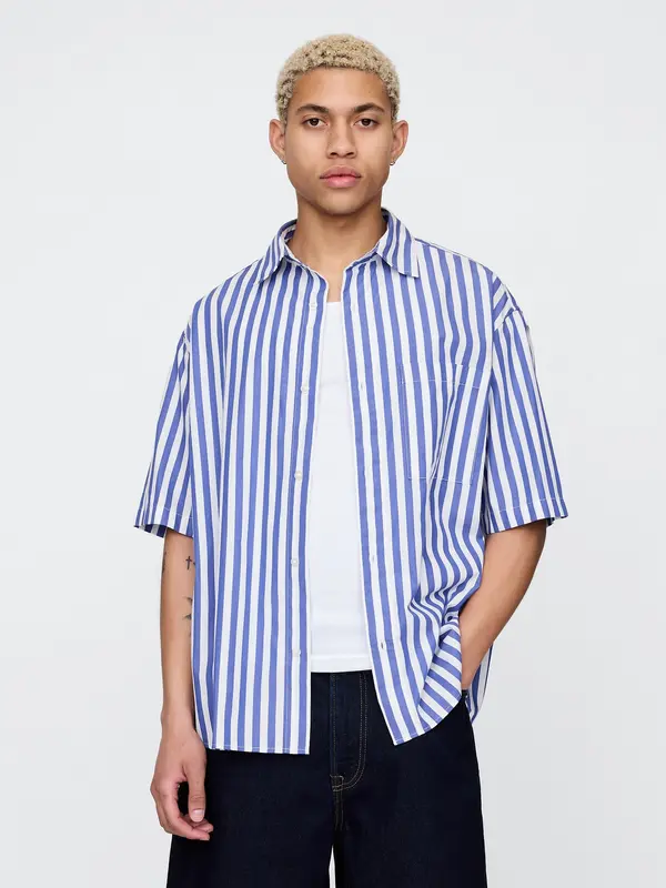 GAP GAP Oversize poplin shirt - Men's