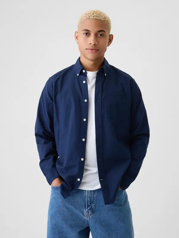 GAP GAP Oxford Standard Fit Shirt - Men's