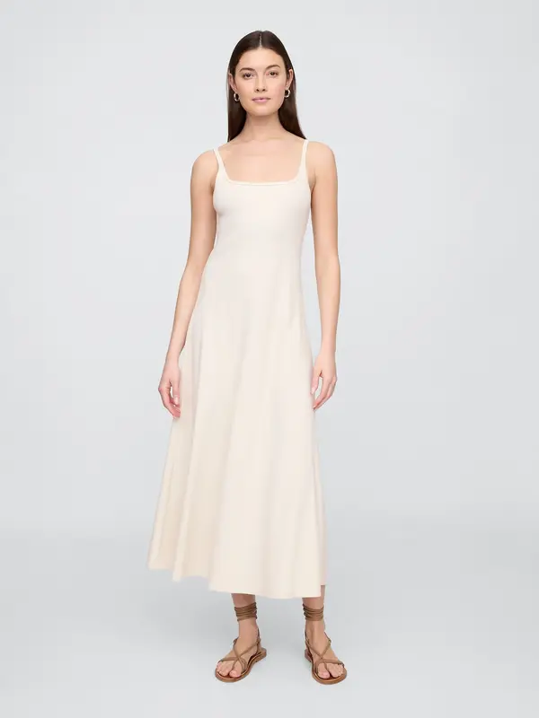 GAP GAP Ribbed midi dress - Women's