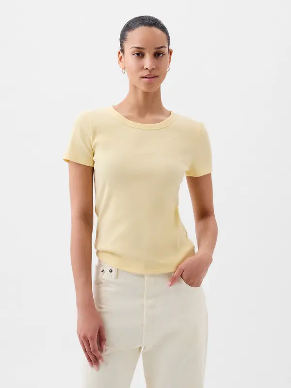 GAP GAP Ribbed T-Shirt - Women's
