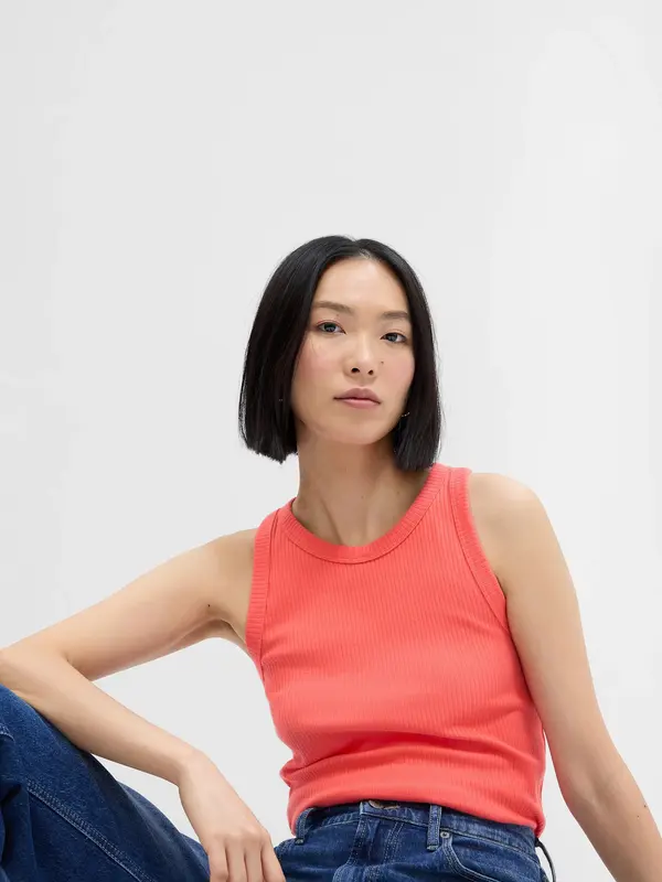 GAP GAP Ribbed Top - Women's