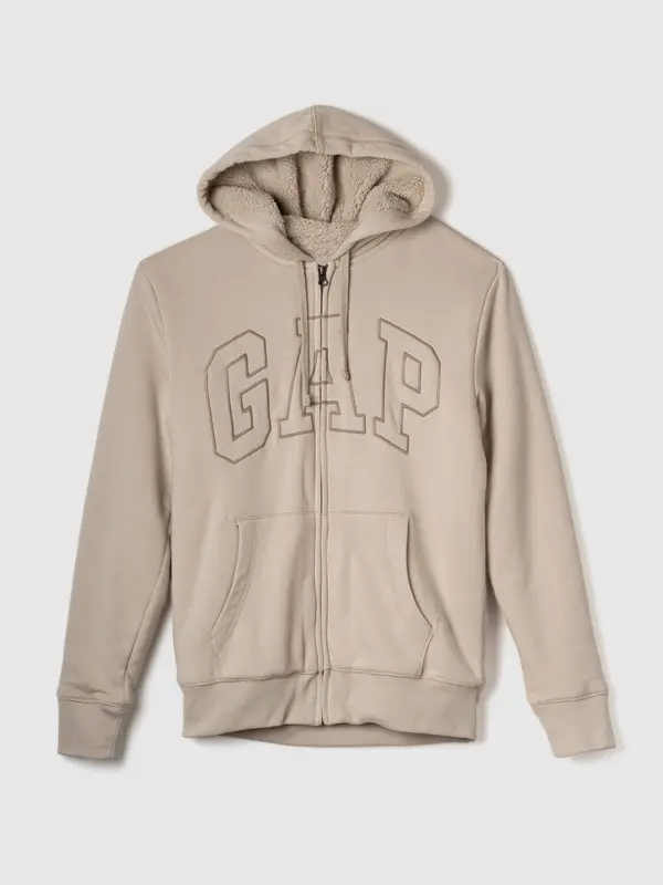 GAP GAP Sherpa Logo Sweatshirt - Mens