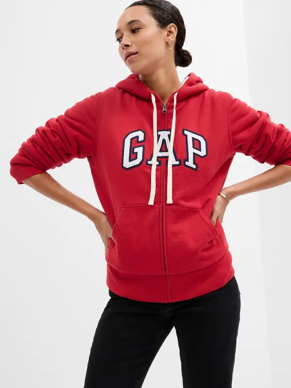 GAP GAP Sherpa Logo Sweatshirt - Women