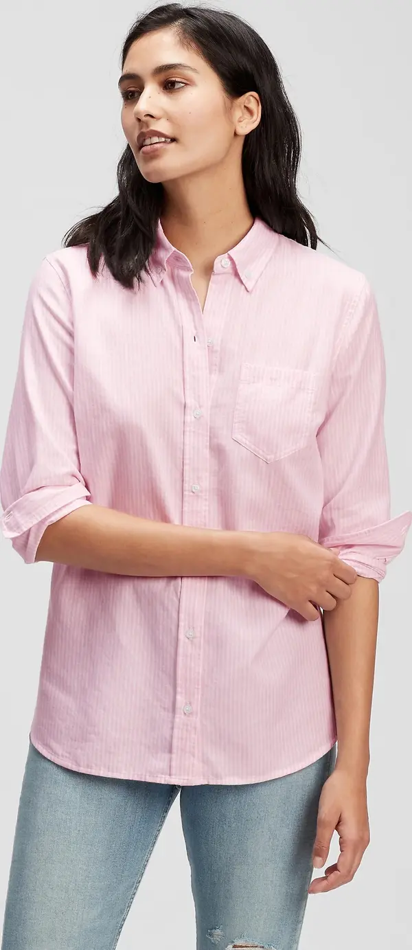 GAP GAP Shirt V-Fitted Boyfriend Oxf - Ladies