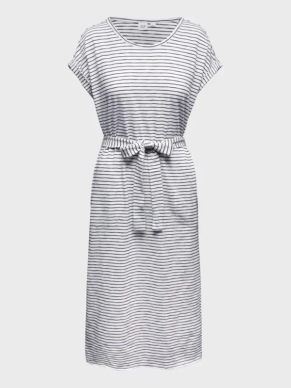 GAP GAP Short sleeve tie waist dress - Ladies