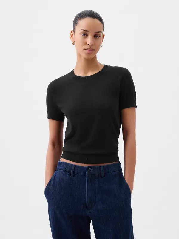 GAP GAP Short Sweater CashSoft - Women