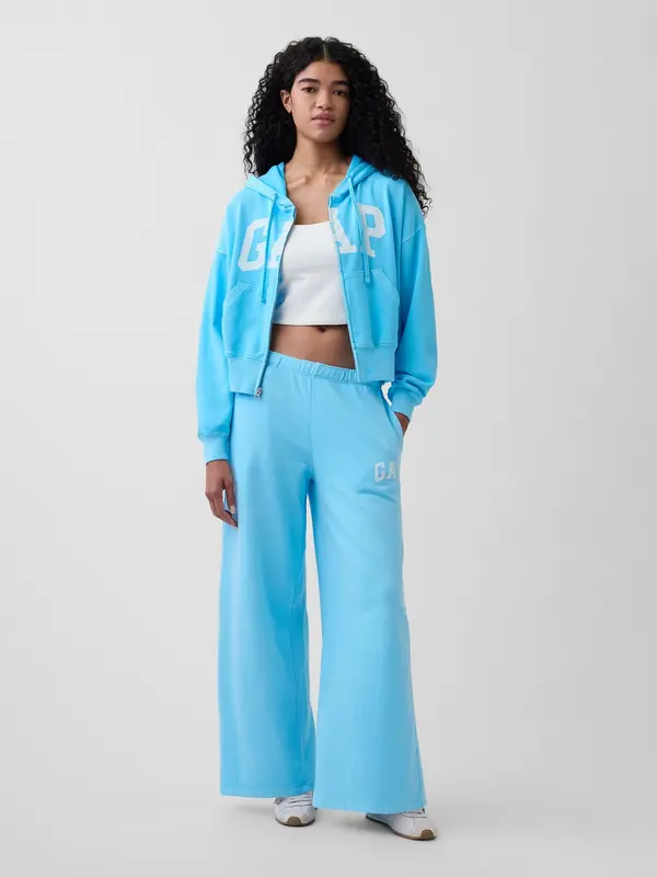 GAP GAP Спортни панталони с широки крачоли