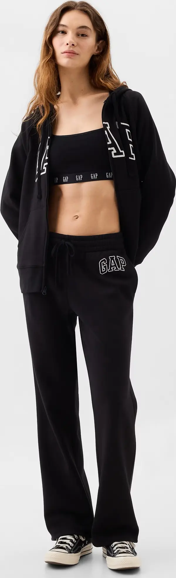 GAP GAP Straight Sweatpants with Logo - Women's