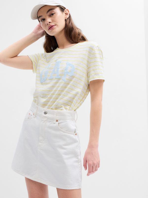 GAP GAP Striped T-shirt with logo - Women