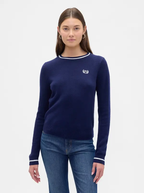 GAP GAP Sweater with CashSoft Logo - Ladies